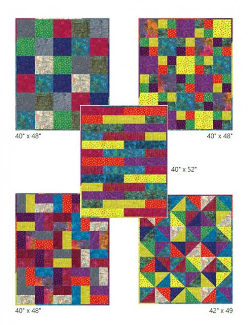 5 Easy Fat Quarter Quilts by 